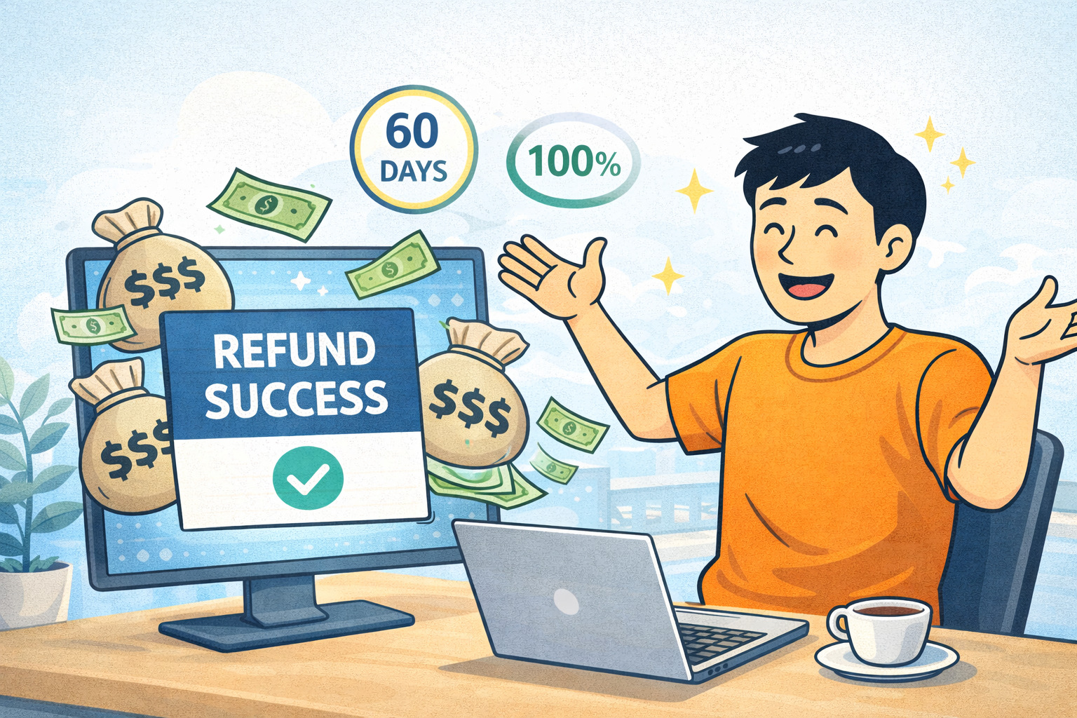 お金が戻る安心訴求画像