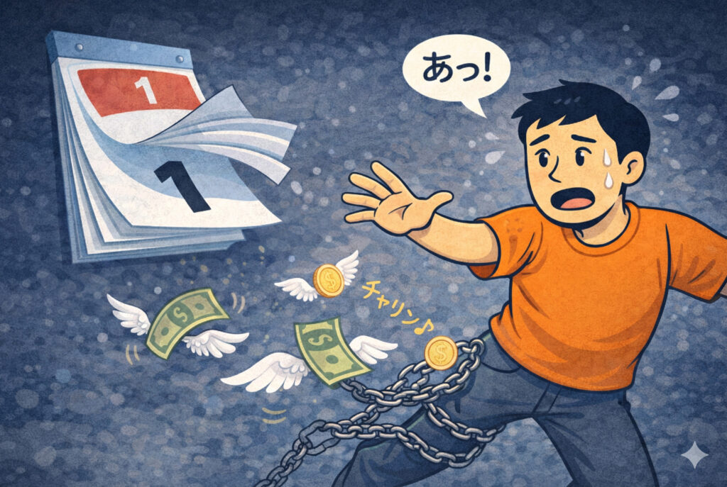 自動課金で気づかぬうちにお金が消えていく恐怖